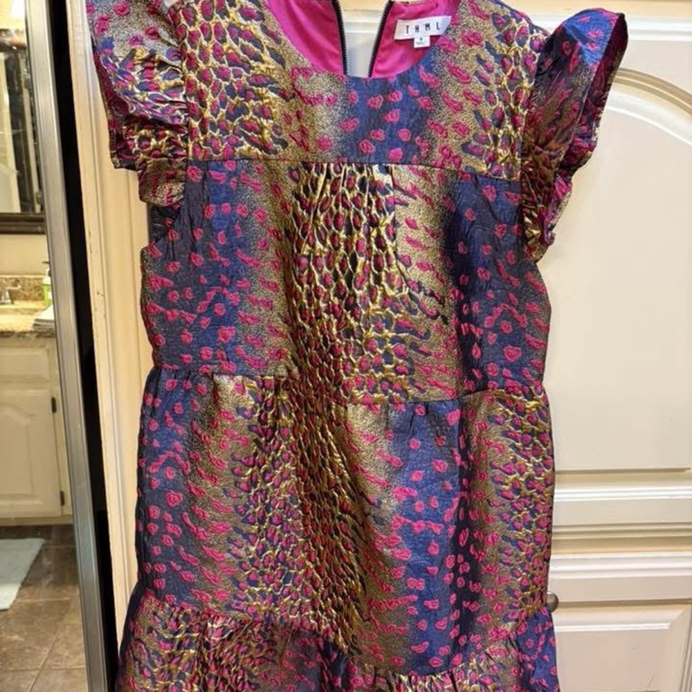 THML Multicolor Patterned Dress - image 1